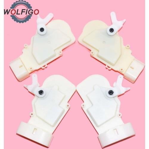 WOLFIGO 4pcs Front Rear Left Right Door Lock Actuator For Toyota Echo Scion Lexus GS300 GS430 6911030110 69130-30110 6914052010