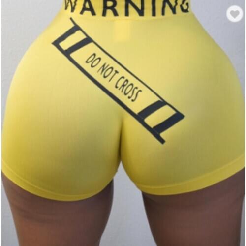 Womens summer shorts 2020 Fashion Sexy Slim Printed High Waist Breathable Slim mini shorts For Females Workout micro shorts
