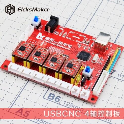 10PCS/LOT USB CNC 4 Axis Stepper Motor Driver Board Controller Laser board For DIY Laser Engraver