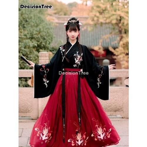 2021 women cosplay fairy costume hanfu clothing chinese traditional ancient dress dance stage cloth classic dress princess dress