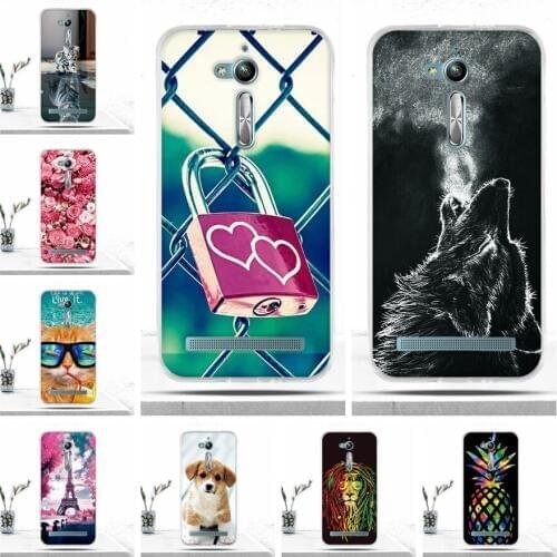 Phone Case For Asus Zenfone Go TV ZB500KL 5.0" Cover Soft TPU Silicone Cool Back Cover for Asus Zenfone Go ZB500KL Case Coque