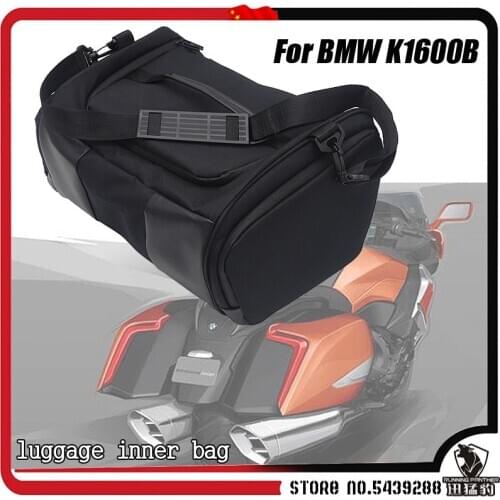 Black Motorcycle Accessories Storage bag For BMW K1600B tool bag K 1600 B waterproof bag K 1600B car luggage inner bag k1600b