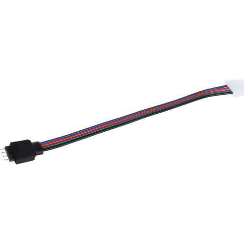 RGB LED Strips Light 4 Pin Male to 10mm Width Plug Connector Cable Dropshipping