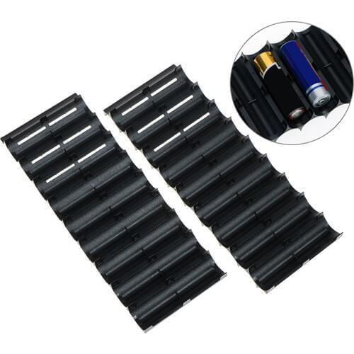 Battery Holder 1Pcs 10x Cell Plastic for18650 Battery Spacer Holder Cylindrical Cell Bracket Stand