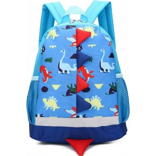Childrens Bags 2021 New Kawaii Backpack Cartoon Kindergarten Cute Dinosaur For Girls Boys Baby Small School Bag