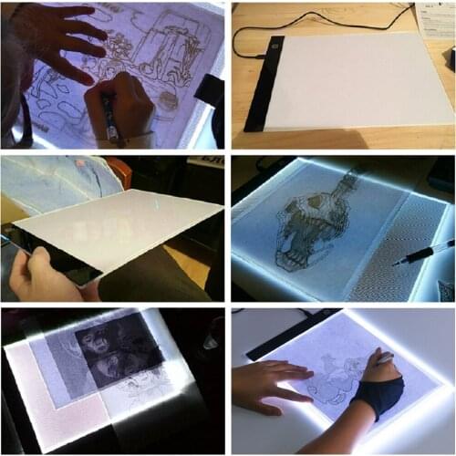 A4/A5 Electronic painting LED Drawing Board Coloring Doodle Painting Digital Tablet Drawing Board For Kids Toys Gift