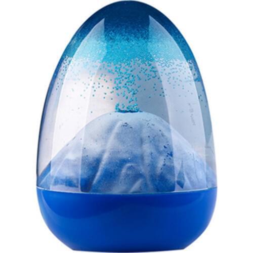 Hot Sale New volcanic hourglass creative childrens toys liquid oil drop hourglass timer desktop decompression decoration gift