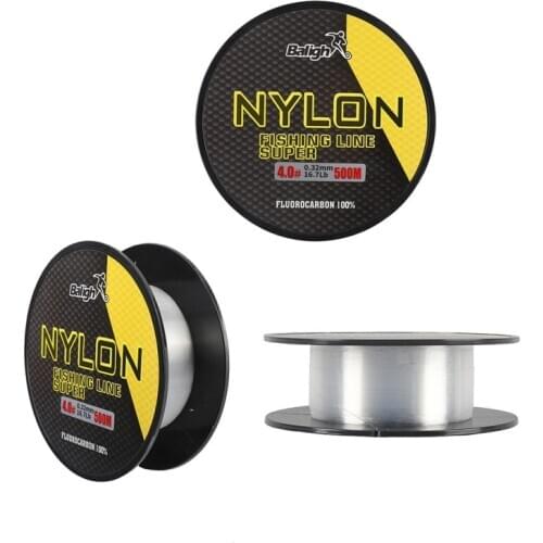 500M Fishing Line Fluorocarbon Coated Monofilament Fishing Leader Line Carp Fishing Wire Fishing Accessories