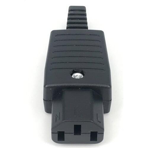 NEW IEC 320 C13 Female Plug Rewirable Power Connector 3 Pin Socket 10A /250V