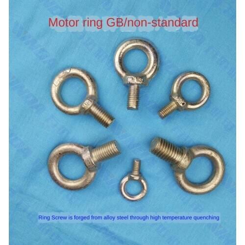 Galvanized motor eyebolt m8-m18 non-standard motor accessories electric welding machine eyebolt
