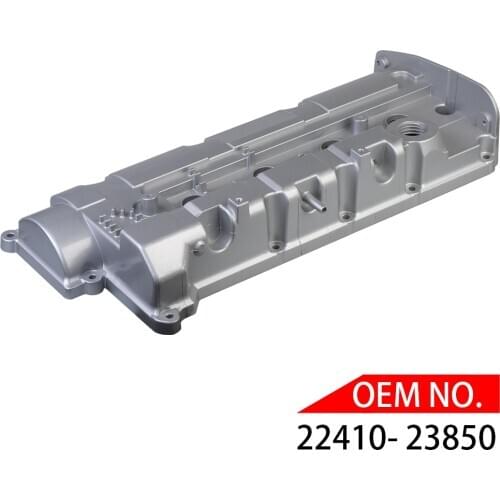 OEM 22410-23850 Aluminium Alloy Engine Cylinder Head Valve Cover for HYUNDAI SONATA FX35 G4GC 2.0 QR01-01019