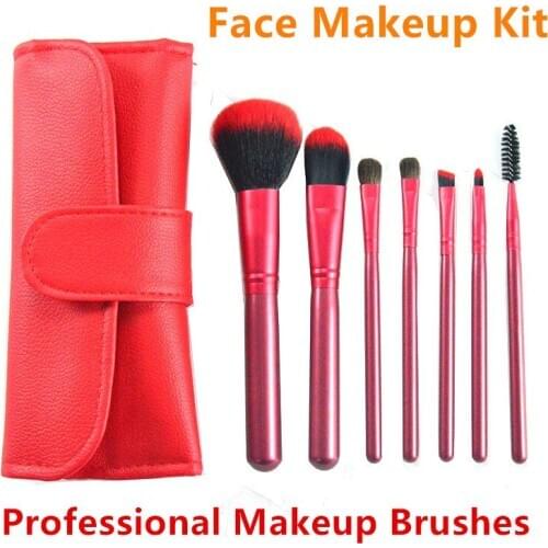 Professional Makeup Brushes Foundation Powder Blush Eyeshadow Concealer Lip Eye Face Makeup Brush Kit Cosmetics Beauty Tools