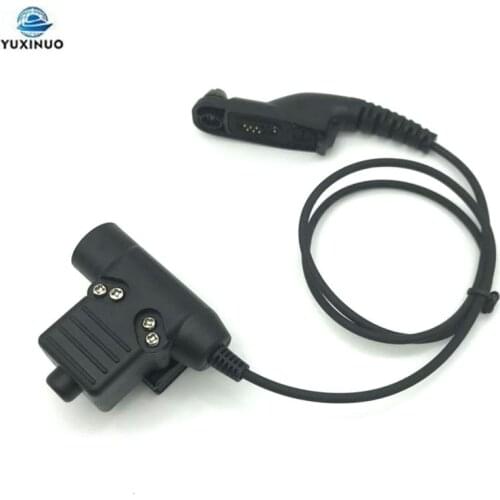 Tactical Z Tactical U94 Headset U-94/A PTT for Motorola XIR P8268 8200 APX 7000 8000 XPR6300 XPR6500 DP3400 DP4800 MTP6550 Radio