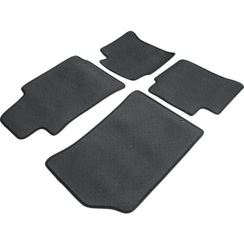 Universal Floor Mats Black Nylon Carpets 4Pcs Full Set for Nissan Altima Fits 2013-2016 for USDM left hand drive vehicles