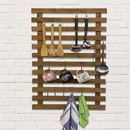 Kitchen Shelf Hanger Wall Hanger Multipurpose Shelf Housekeeper on wall For home Key box Clothes rack