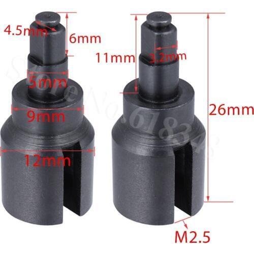 2-Pack Steel Metal Driff Differental Outdrives For RC 1/10 Electric Himoto Tanto E10XB E10XBL Off Road Buggy Spare Part 33003