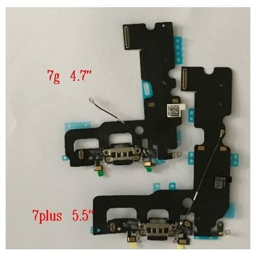 20pcs/lot Charging Flex Cable for iPhone 7 Plus 7P 7G 7Plus USB Dock Connector Charger Port Replacement Parts