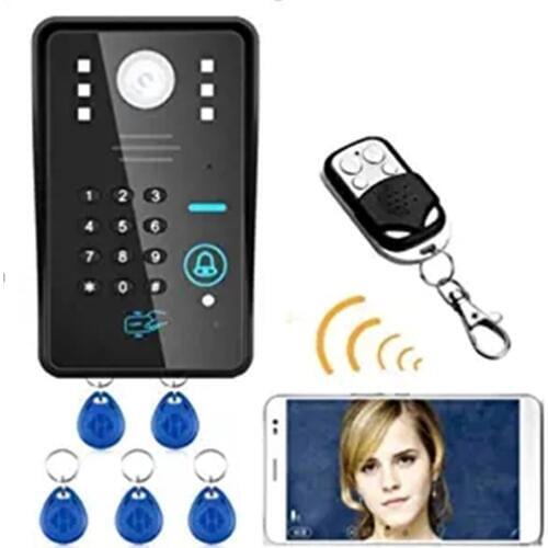 720P Wireless Doorbell WiFi/Password/ID Card Access Control Video Door Phone