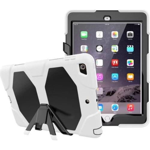 For Ipad Mini4 Smart Stand Trifold Cover for ipad Mini 4 Hybrid Armor Waterproof Shockproof Dustproof Kids Safe Silicon Case+pen