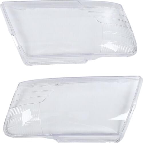 For MITSUBISHI Pajero V73 V75 V77 03-11 head light lamps Shell Transparent Lampshade Lampshade Headlight Cover Lens Glass