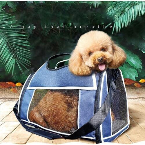 New Pet Backpack Carrier Dog Oxford Cloth Portable Cat Carrier Outgoing Puppy Travel Breathable Pet Bag Product