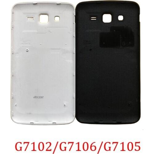 Phone Rear Door Panel For Samsung G7102 G7106 G7105 Galaxy Grand 2 Duos Original New Housing Back Cover Case