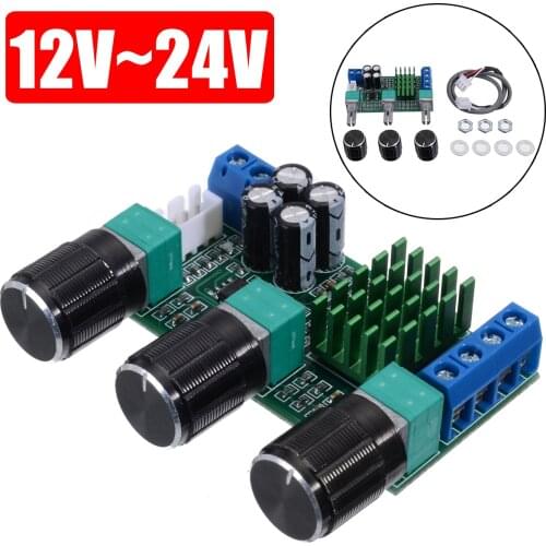 TPA3116D2 XH-M567 AMP Board DC 12V To 24V 80W+80W Dual Channel Stereo Digital Power Amplifier Board 80Wx2