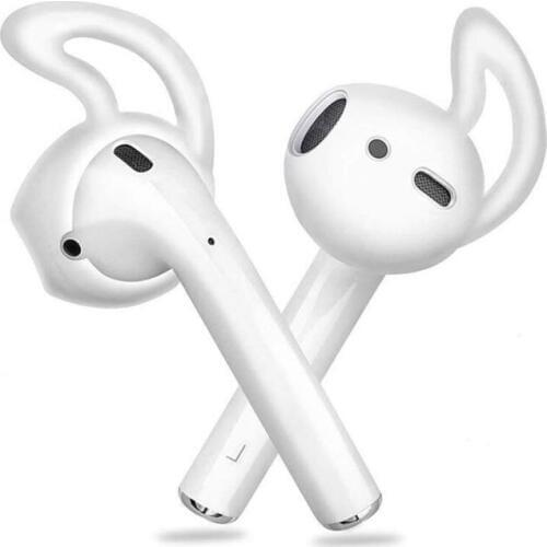 Silicone Cover Earbuds Earphone Case for Apple iphone X 8 7 6 Plus Airpods Earpods Headphone Eartip Ear Wings Hook Cap Earhook