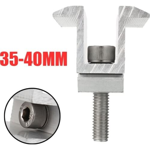 Solar Photovoltaic Bracket Clamp Wide Photovoltaic Support Solar System Accessories 35-40mm