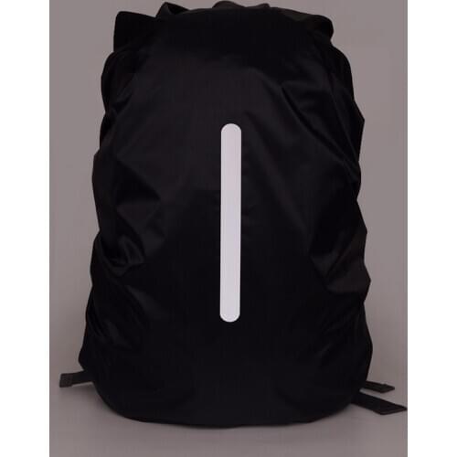 Reflective Waterproof Backpack Rain Cover Outdoor Sport Night Cycling Safety Light Raincover Bag Camping Hiking 55L Bags