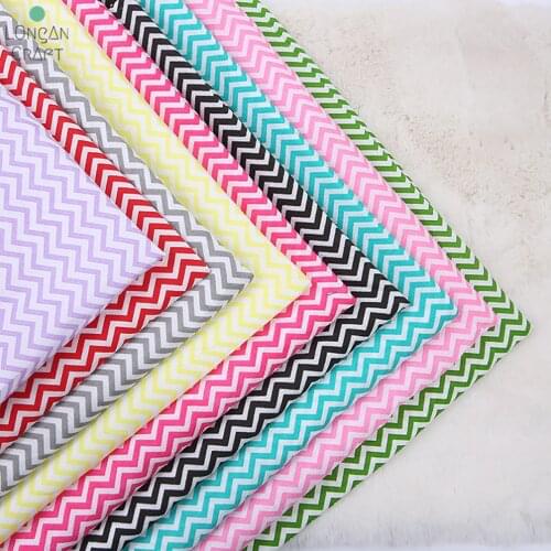 Half Meter Wave Pattern Polyester Fabric Printed Cloth Sewing Quilting Fabrics for Patchwork Needlework DIY Handmade Material