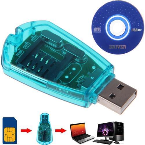 USB Sim Card Reader Author Copy Cloner Backup Kit SIM Card Reader GSM CDMA Cellphone SMS Backup