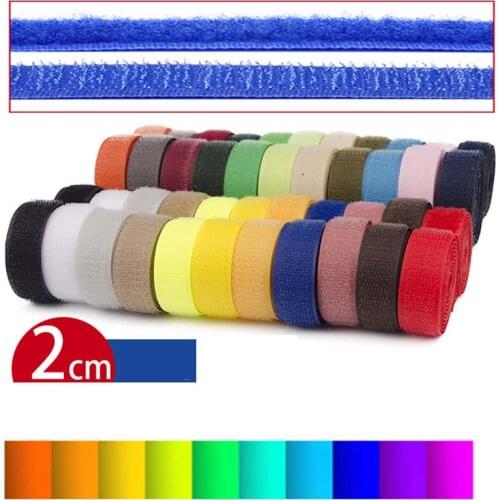 1 Lot Hook and Loop Velcro Autoadhesivo Sewing Accesories Camo Shoes Shoe X Bag Hook and Loop Cintas Elasticas Para Cinturon