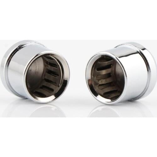 12PCS Hi End Non-Magnetic Brass Noise Stopper Rhodium Plated Copper RCA Plug Caps hifi audio RCA cap