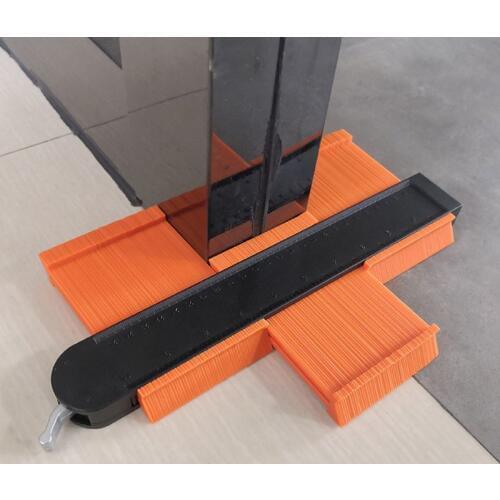 5/10'' Contour Gauge Auto Lock Profile Copy Duplicator Shape Template Measuring 11UA
