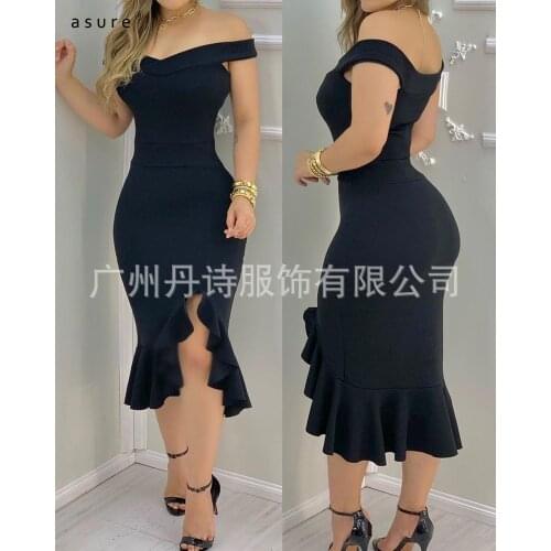 Body Woman Sheath Dress 2021 Sexy Outfit Ladies Vintage Designer Clothes Casual Femme Elegant Party Night Accessories D397