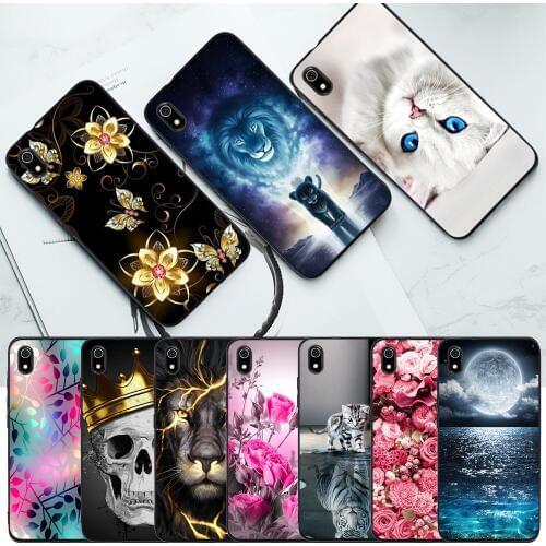 For Xiaomi Redmi 7A Case Silicon Soft TPU Back Cover For Xiaomi Redmi 8A Case Redmi 7A Cover Fundas Redmi 8A Cover Protect Phone