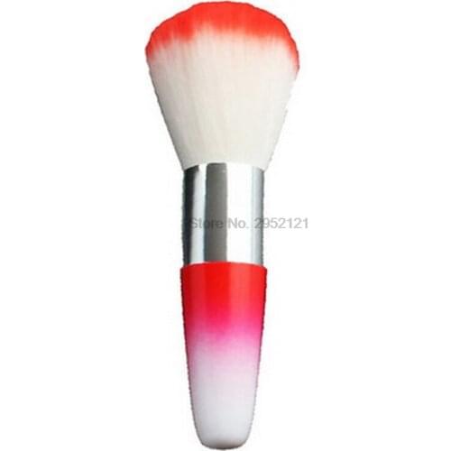 By dhl or ems 200 pcs Nail Art Dust Clean Brush Manicure Pedicure Tool Long Handle