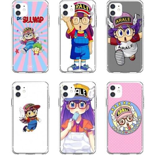 For Xiaomi Redmi 2 S2 3 3S 4 4A 5 5A 5 6 6A 7A 9 9T 9C 9A Pro Pocophone F1 anime-Dr-Slump-Arale-little-girl Soft TPU Phone Case