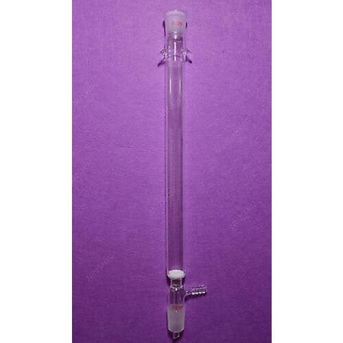 Chromatography Column,100ML,OD=25mm,L=300mm,porosity 3#,With Vaccum Hose,24/29