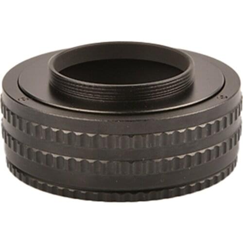 M52 to M42 Adjustable Focusing Helicoid Adapter 25-55mm Macro Extension Tube Cap