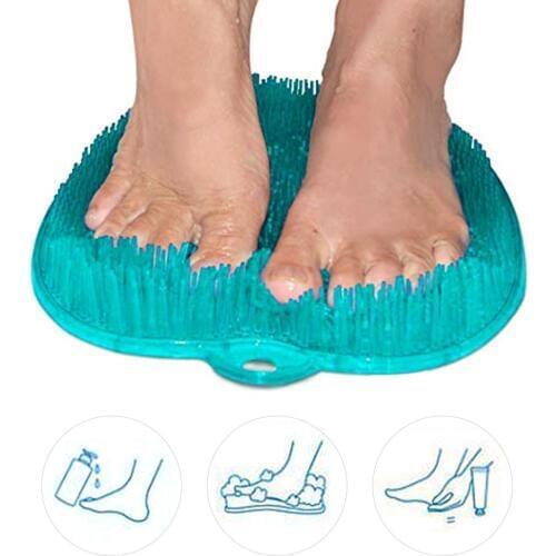Pregnant Woman Foot Scrubber Pad Massager Men Exfoliating Dead Skin Cleansing Massage Brush Non-slip Foot Care Massage Mat