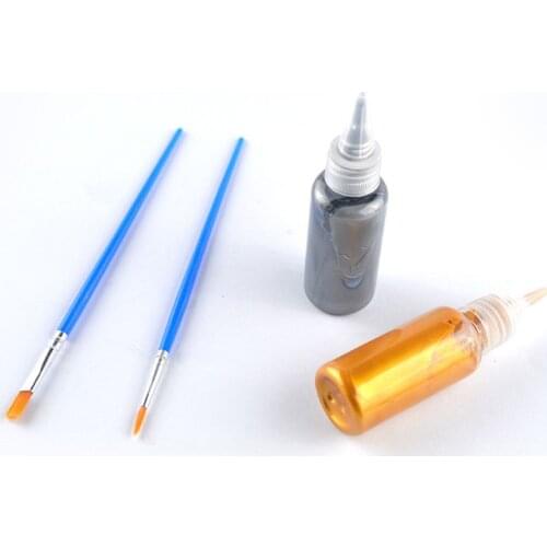 Metallic Resin Art Pigment Outline Drawing Paste Golden Powder Colorant Resin Dye Coaster Outline Paint Jewelry Making