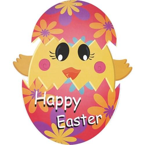 Easter Ornaments Party Bunny Egg Pendant Easter Holiday Theme Home Decoration Door Pendant Easter Decoration Festival Gift