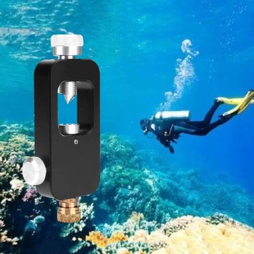 Diving Converter Air Tank Refill Regulator Adapter Underwater Diving Oxygen Bottle Connector Snorkeling Breathing Device Tool