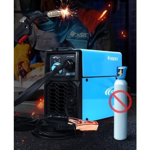 Gas free secondary protection welding machine electric welding machine household 220V Mini mig100 gas free protection welding ma