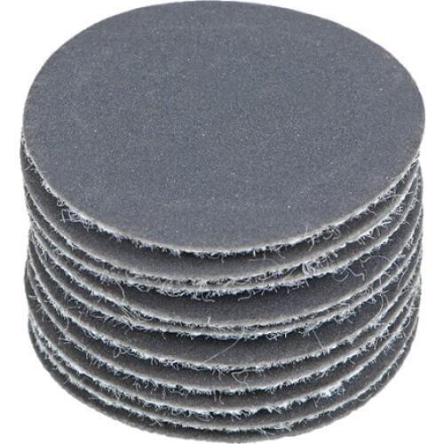 Uxcell 10pcs 1-Inch Hook and Loop Sanding Disc Aluminum Oxide Silicon Carbide 800 Grit for Polishing Furniture, Wood, Metal