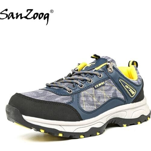 Spring Autumn Men Outdoor Waterproof Hiking Trekking Shoes Sneakers Camping Treking Trail Mountain Tracking Buty Trekingowe