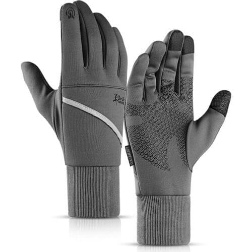 High Quality Outdoor Cycling Bike Cold Winter Gloves Wool Warm Waterproof Fishing Mountaineering Gloves Ski Gloves