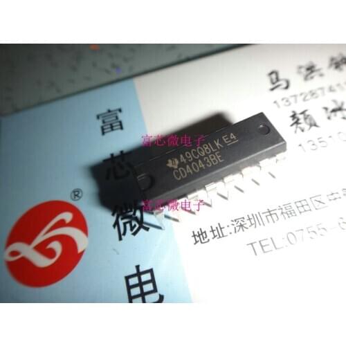 10pieces CD4043BE CD4043 DIP14